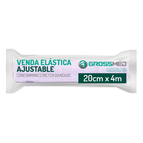 VENDA ELASTICA 20CM AJUSTABLE MAX X 4M (GROSSMED)